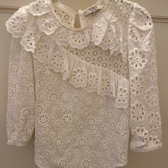 SEA Lace Blouse - Picture 1 of 3